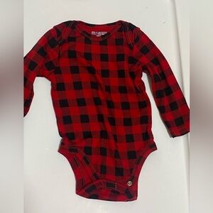 Old Navy Baby Plaid Onesie